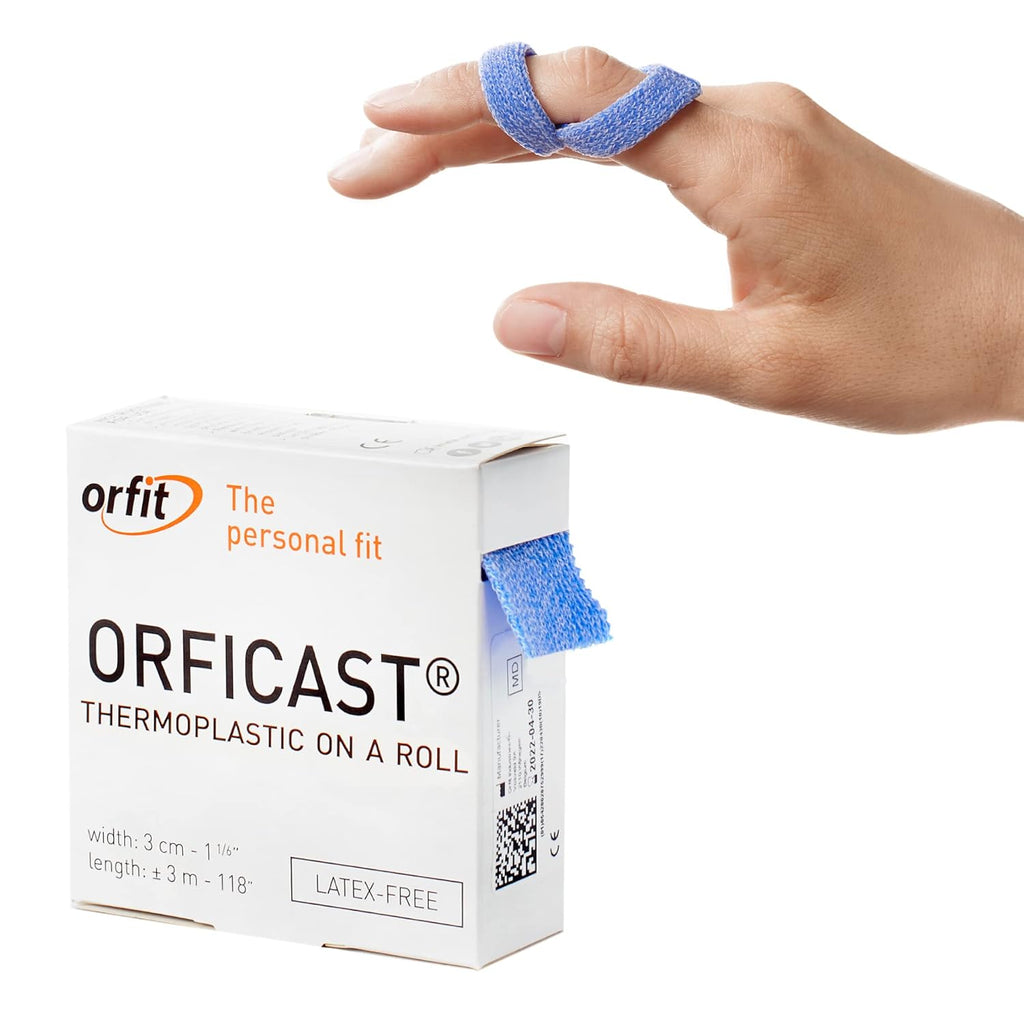Orficast by Orfit Easy-Form Heat-Activated Thermoplastic Splinting Tape for Hand

