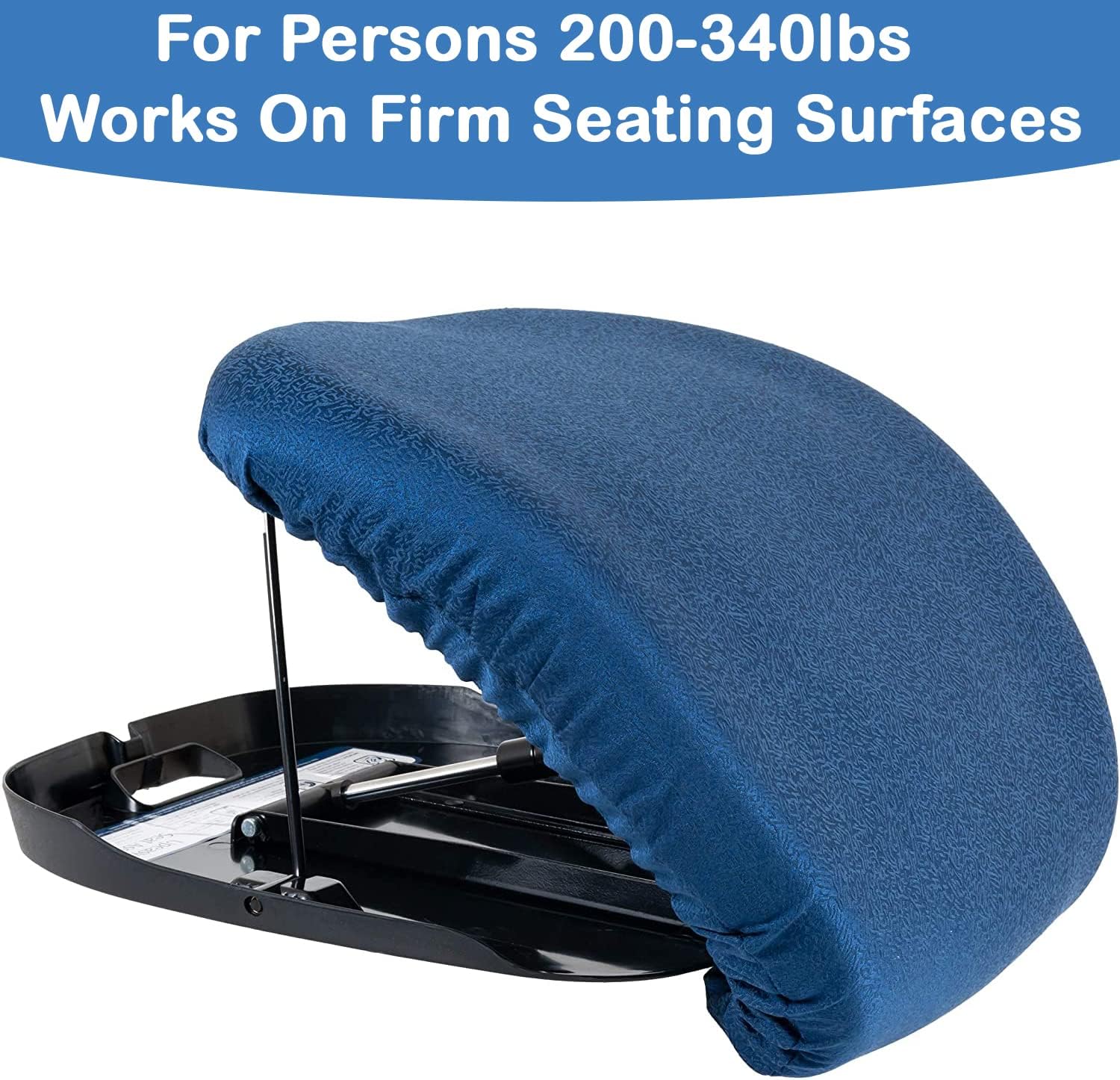 Carex Upeasy Seat Assist Plus Self-Powered Lift Assist Cushion for Chairs & Sofas

