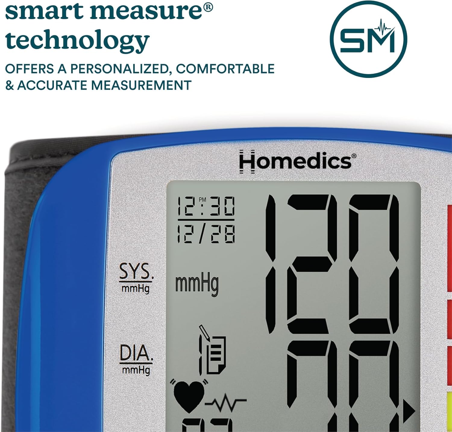 HoMedics Automatic Wrist Blood Pressure Monitor with One-Touch Operation

