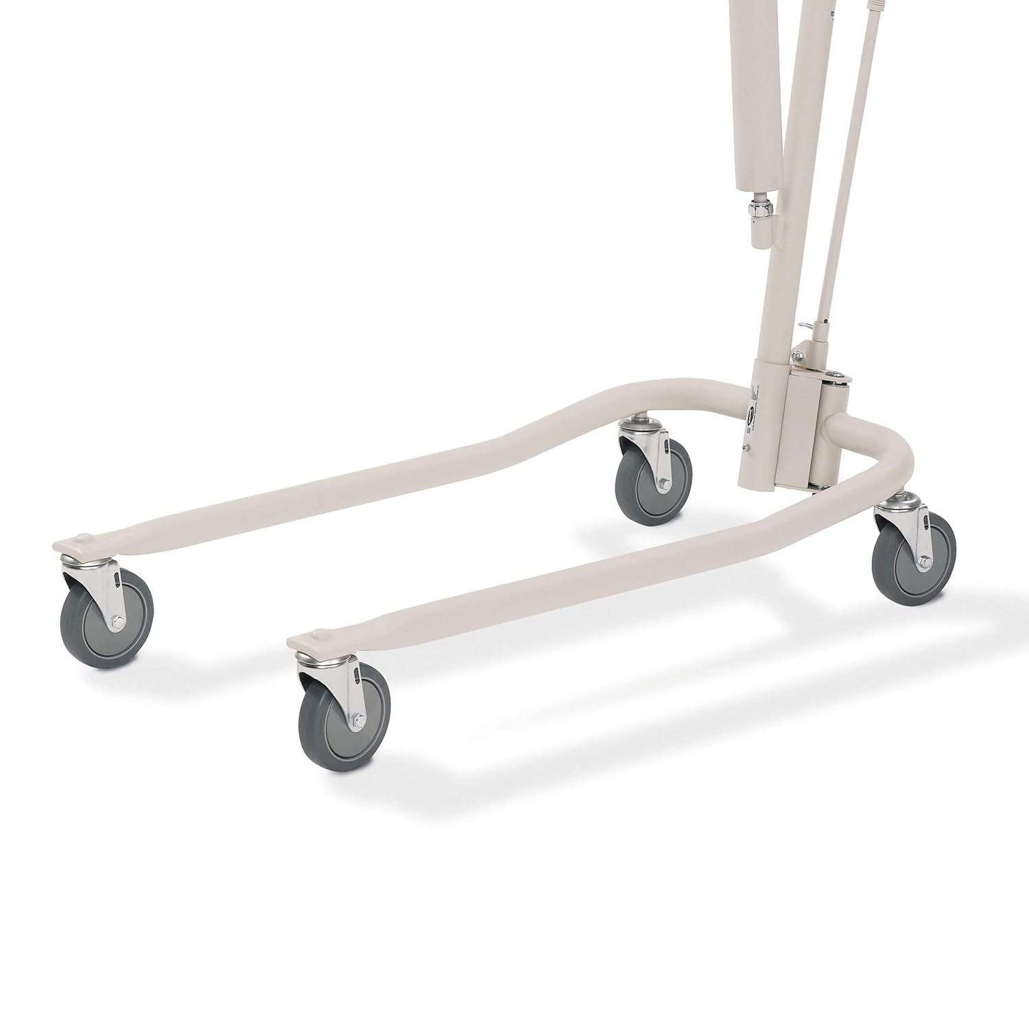 Invacare Hydraulic Patient Transfer Chair, Lightweight 450 lb Capacity Swivel Bar

