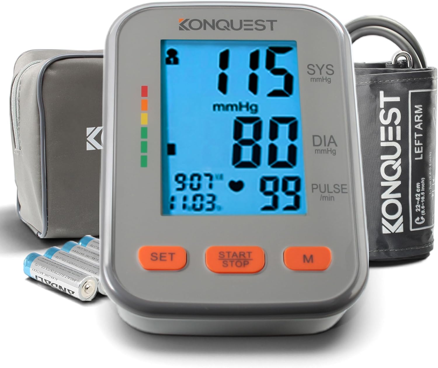 Konquest KBP-2704A Automatic Upper Arm Digital Blood Pressure Monitor

