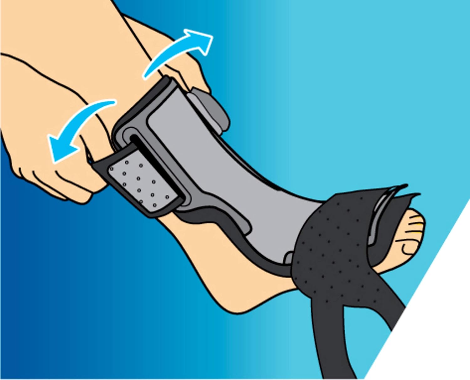 ACE Plantar Fasciitis Night Brace Orthotic for Foot Positioning, One Size

