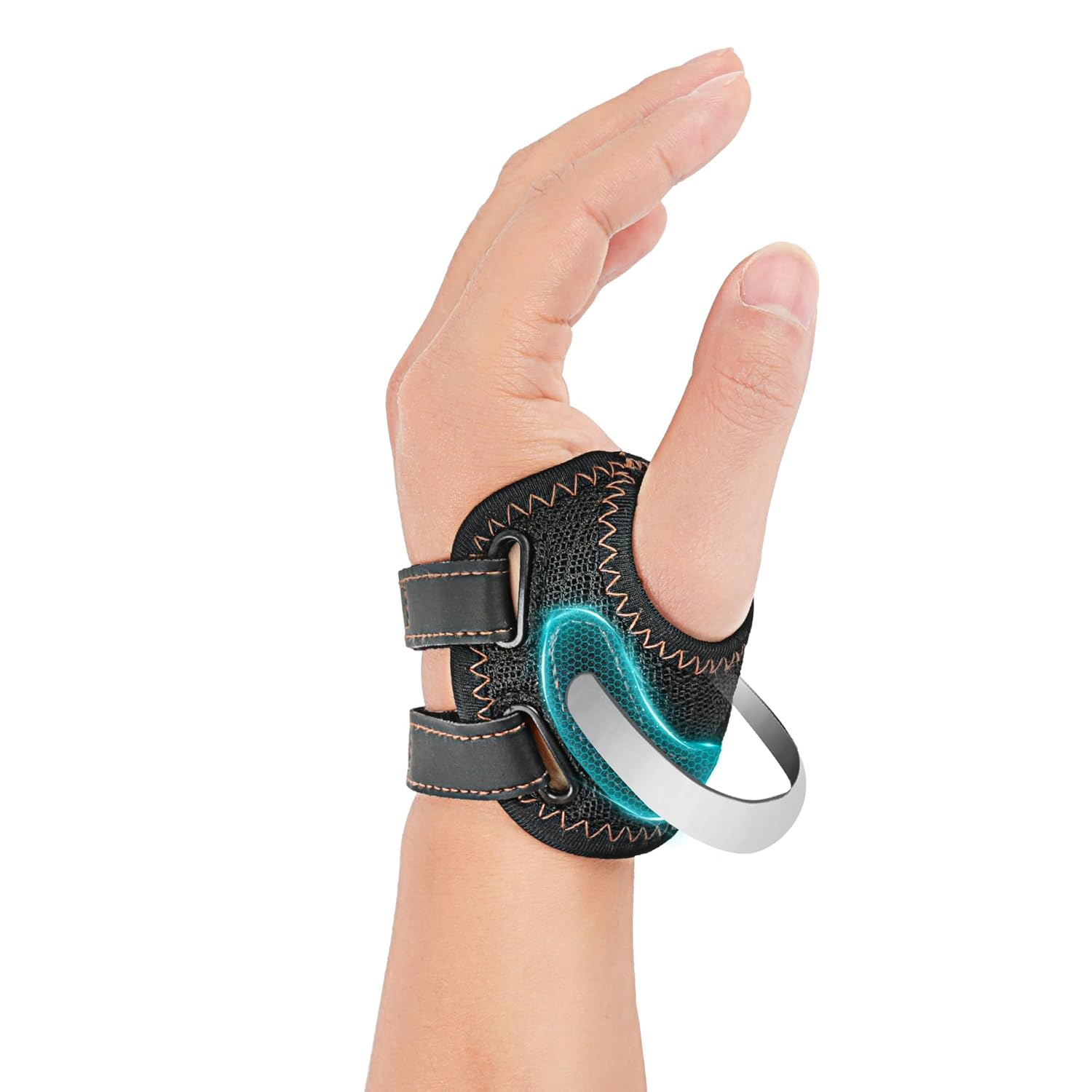FORTEMOTUS CMC Thumb Brace Nylon Thumb Splint for Basal Joint Pain Support

