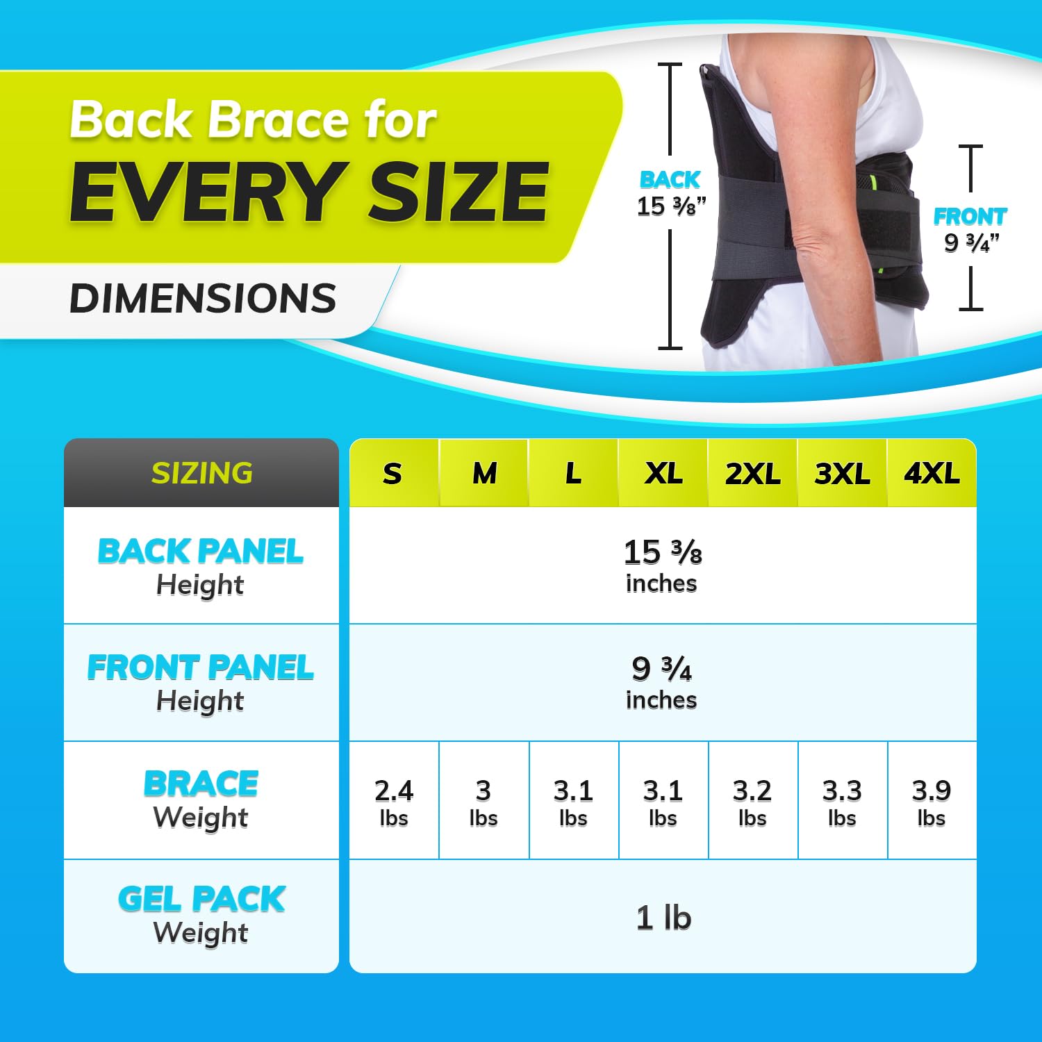 BraceAbility LSO Back Brace for Herniated Disc, Sciatica, Lumbar Spinal Support

