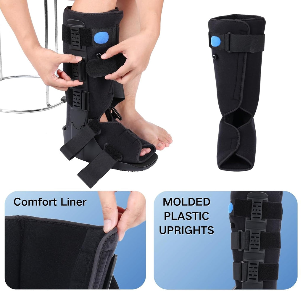 Tall Air Cam Fracture Boot Orthopedic Walker Boot for Broken Foot and Sprained Ankle

