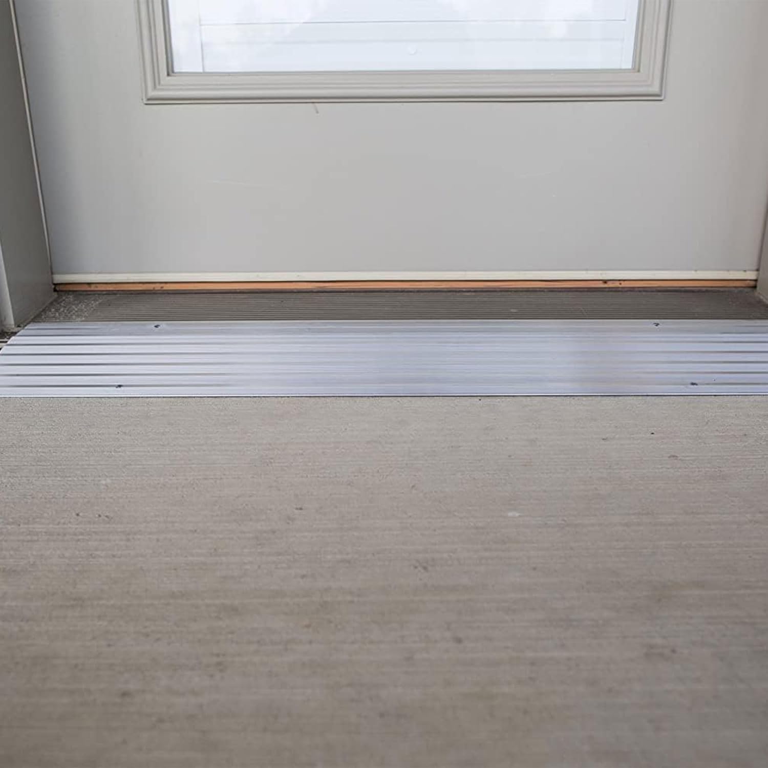 EZ-Access Threshold Ramp for Doorways, Portable Wheelchair Access Aluminum Transition

