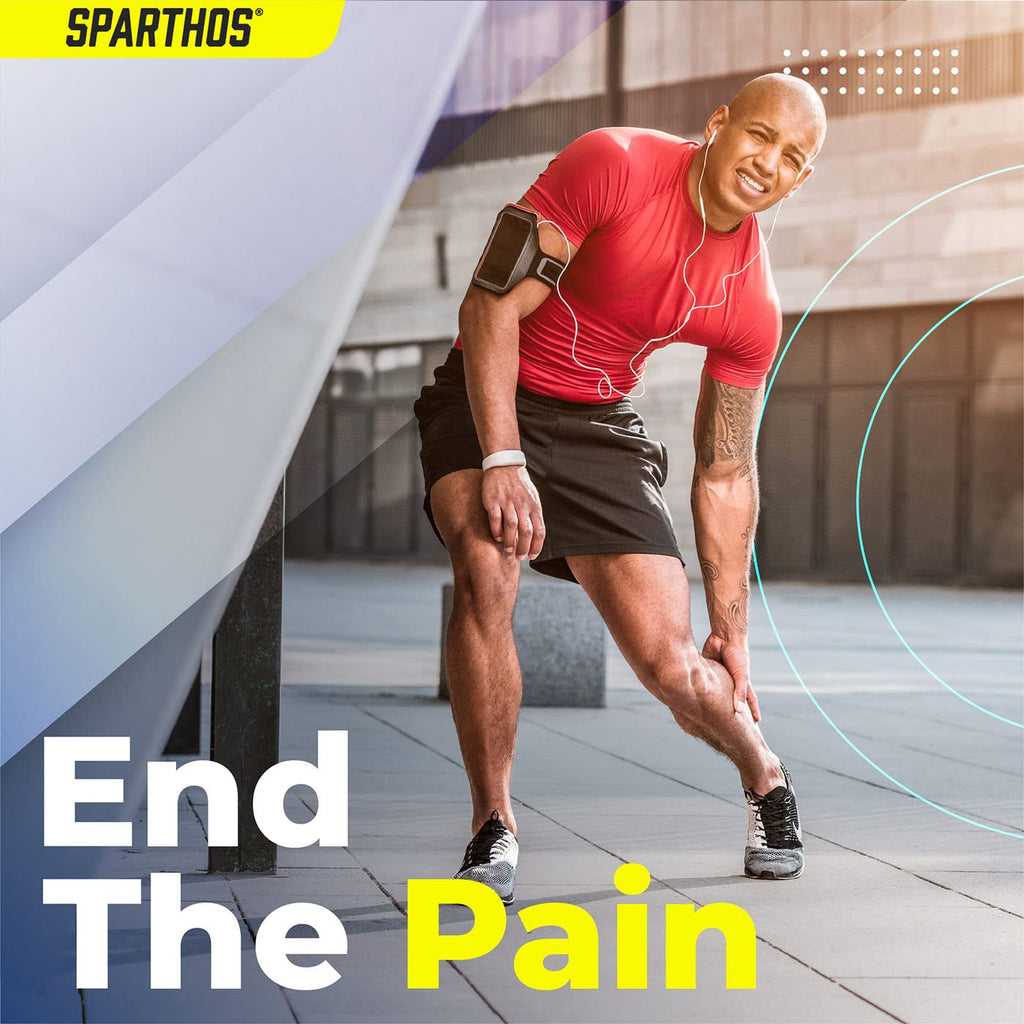 Sparthos Full Leg Compression Sleeves for Calf, Knee and Thigh Recovery Support

