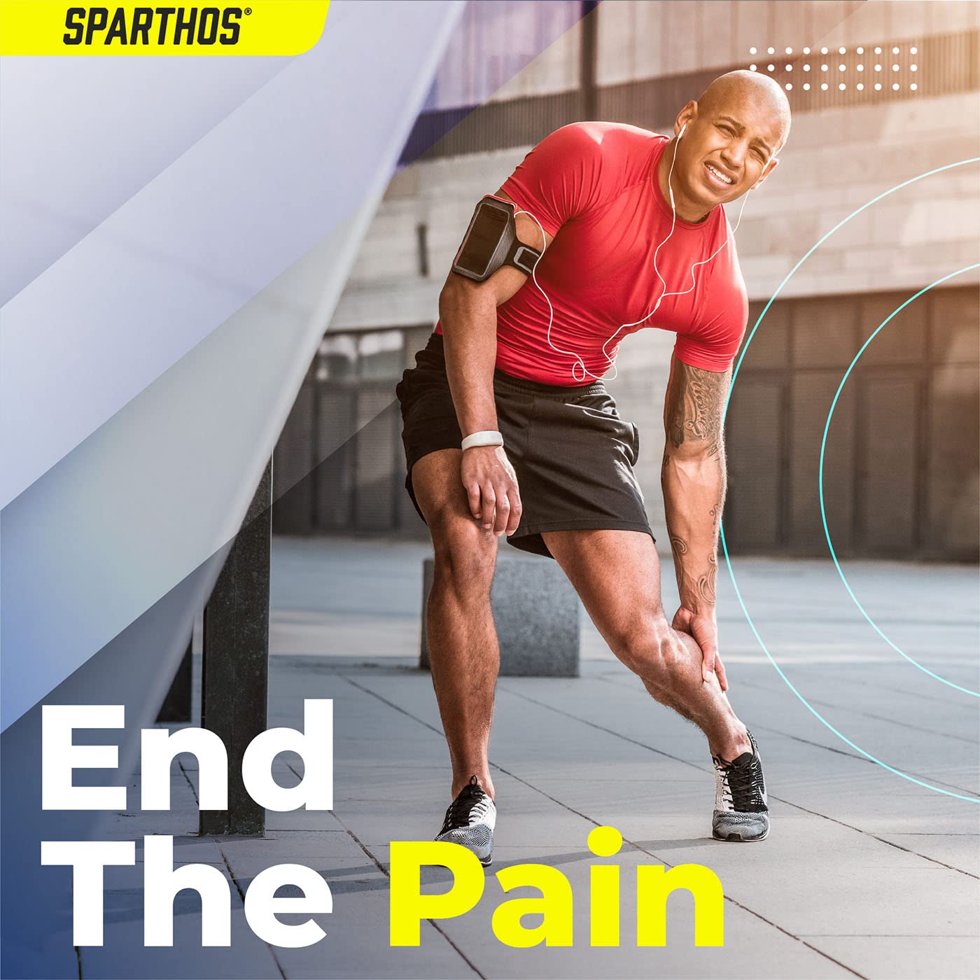 Sparthos Full Leg Compression Sleeves for Calf, Knee and Thigh Recovery Support

