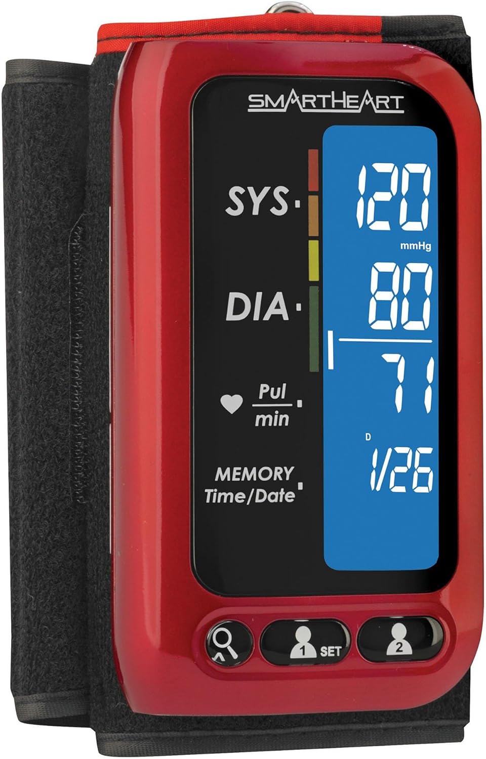 Smartheart Adult Digital Blood Pressure Monitor with Cuff Home Automatic

