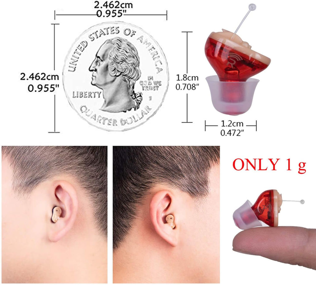 Hearing Amplifier for Seniors Adults Noise-Cancelling Ear Sound Amplifier

