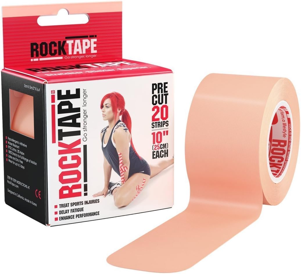 RockTape Original 2-Inch Water-Resistant Athletic Tape

