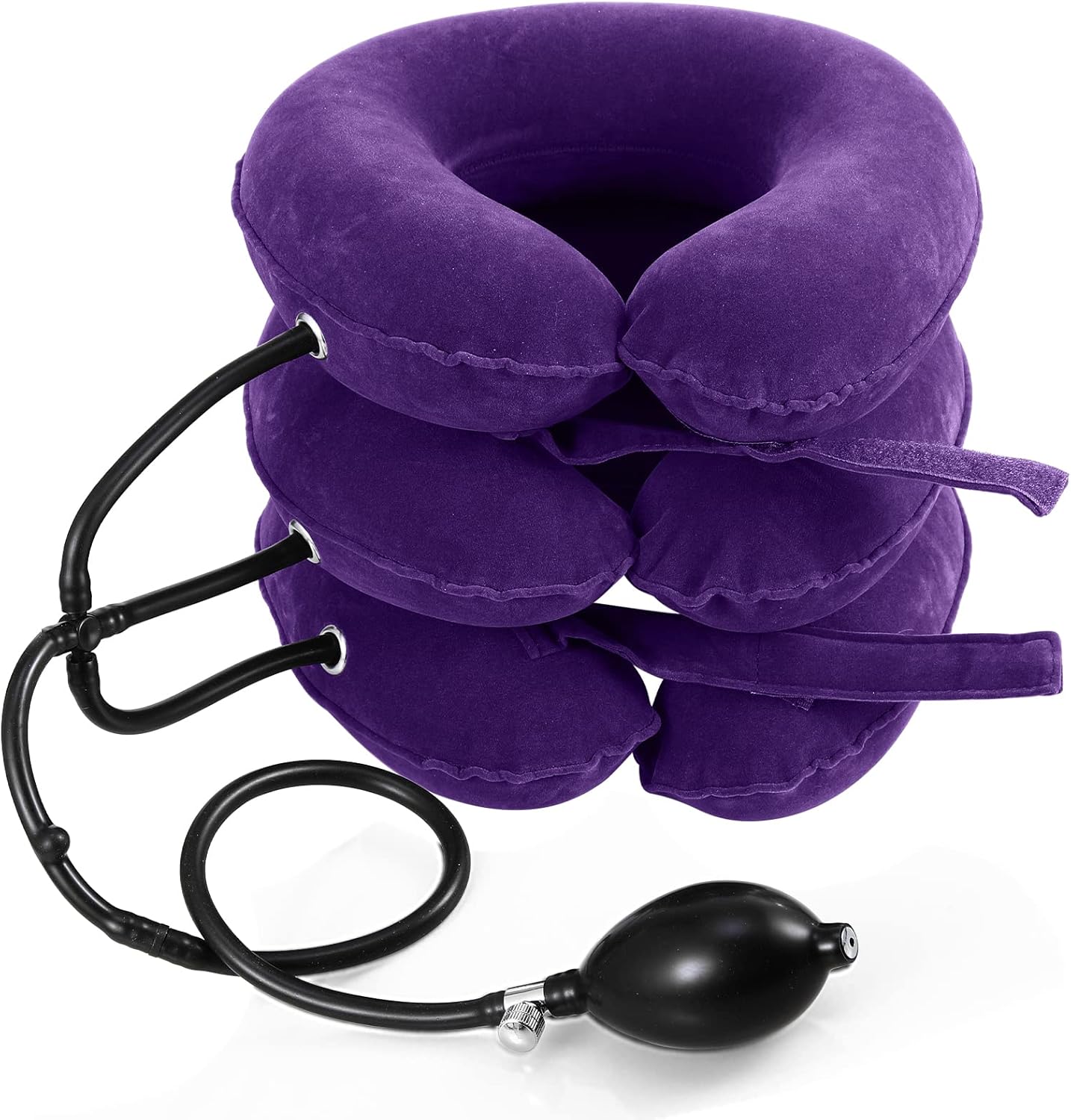 Jaximy Inflatable Cervical Traction Neck Brace for Neck Pain Relief Home Use

