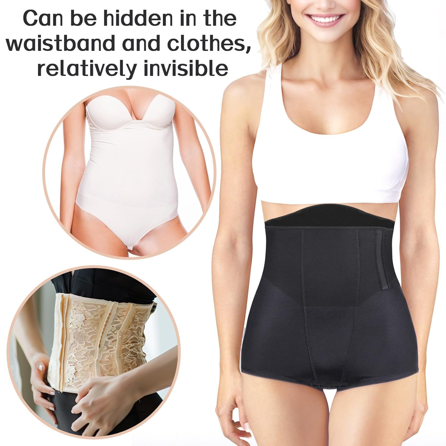 Lyreh Lipo Foam Abdominal & Lumbar Compression Boards Set for Post-Liposuction

