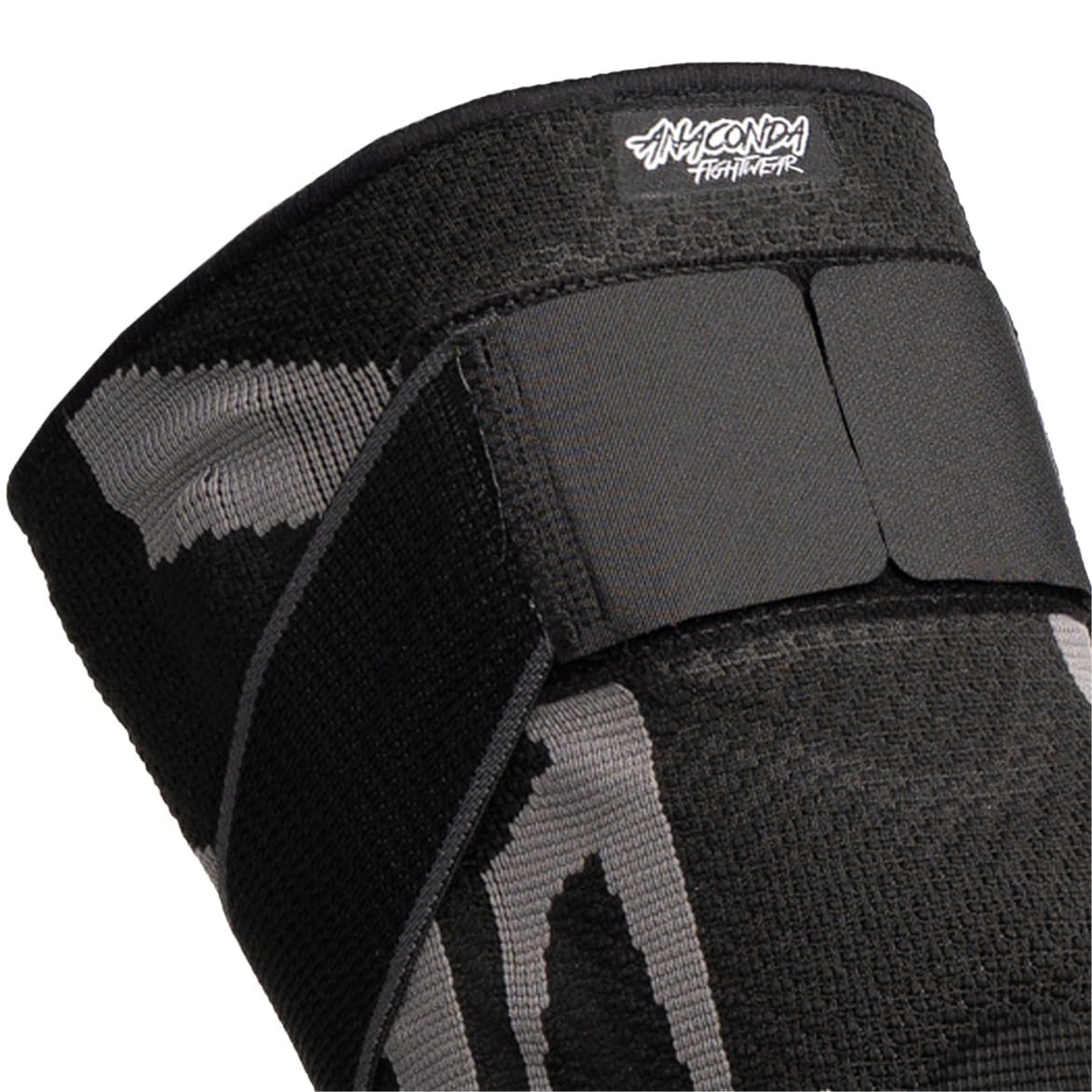 Anaconda Fightwear Knee Brace Compression Sleeve with Gel Pad, Adjustable Non-Slip Wrap

