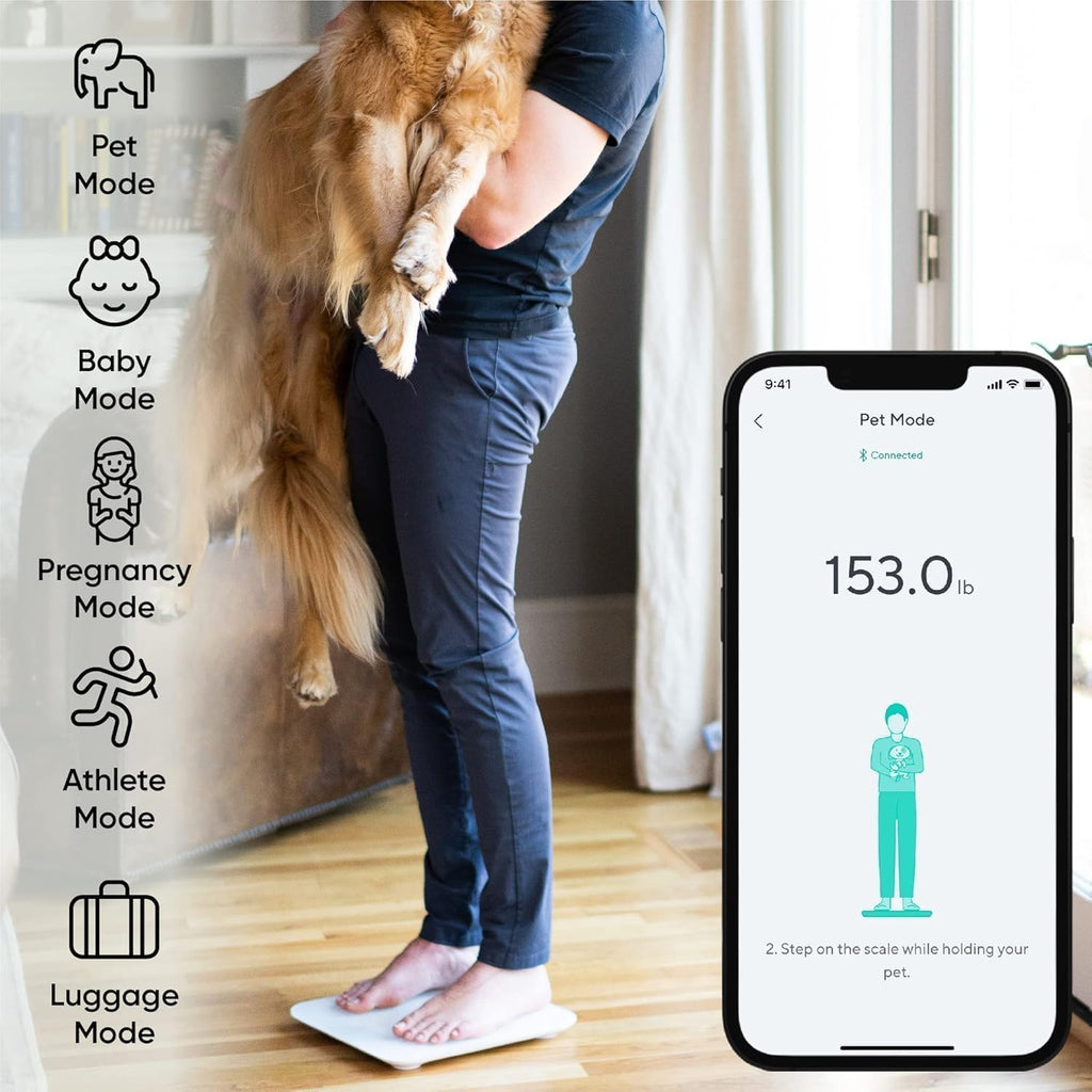 Wyze Smart Scale X Digital Bathroom Scale with Body Composition & Heart Rate

