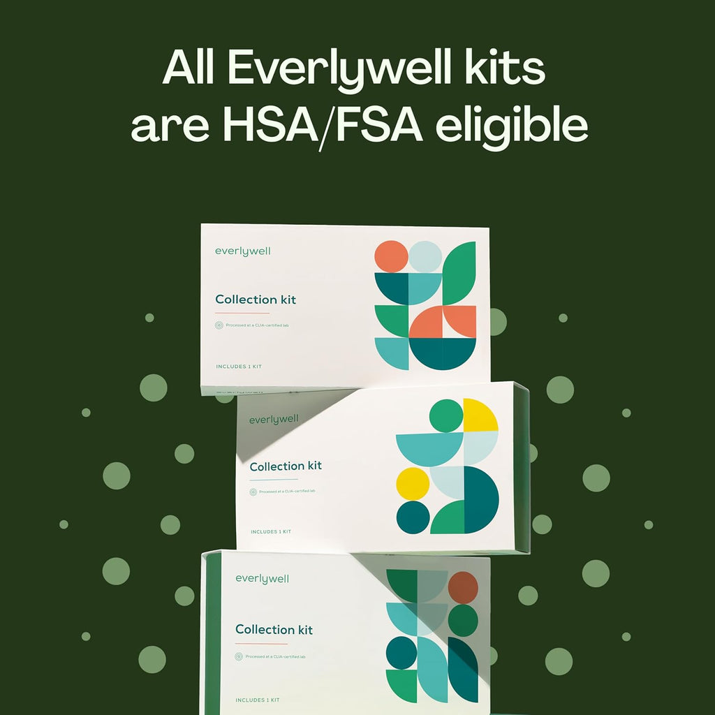 Everlywell Food Sensitivity Test Kit (IgG) for 204 Foods, At-Home Collection

