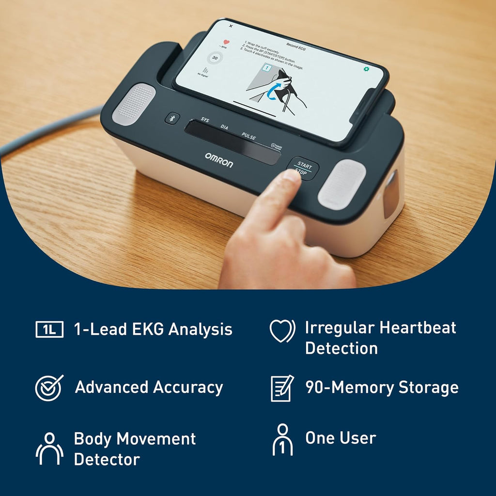 OMRON Complete 2-in-1 Upper Arm Blood Pressure Monitor with EKG

