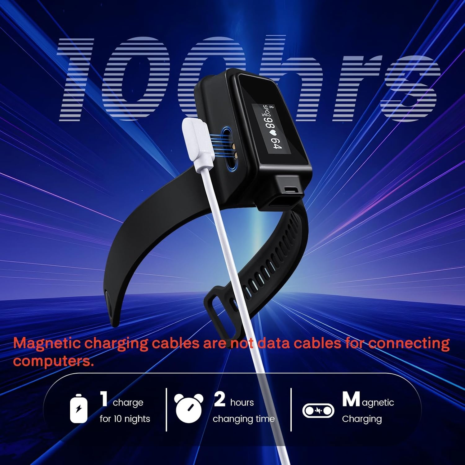 Wellue Checkme O2 Ultra Wrist Pulse Oximeter with Bluetooth SpO2 and Pulse Rate

