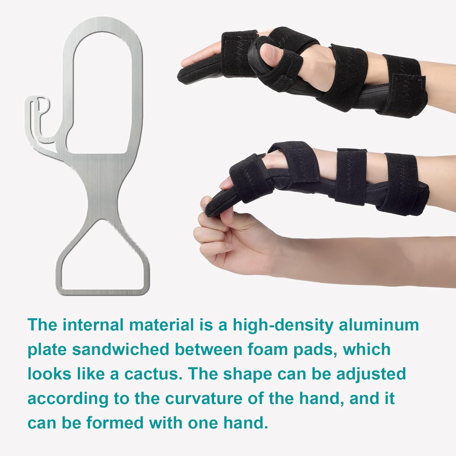Sylong Resting Hand Splint for Carpal Tunnel Night Wrist Brace Finger Stabilizer

