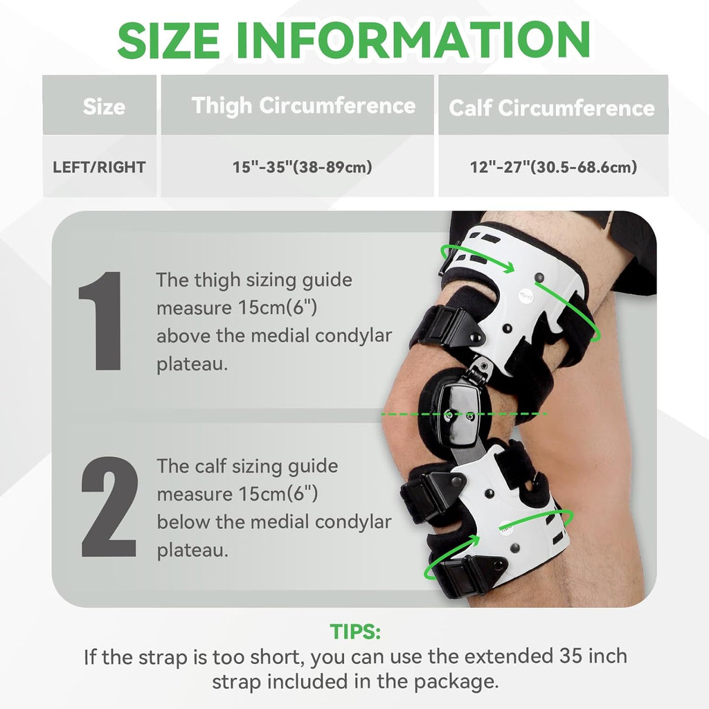 Orthomen Unloader Knee Brace for Medial Knee Osteoarthritis Pain Support

