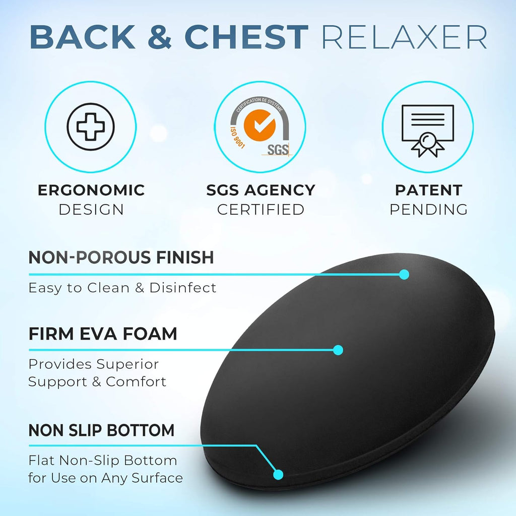 Lumia Wellness Costoblock Firm Thoracic Spine Stretcher for Costochondritis and Tietze Relief


