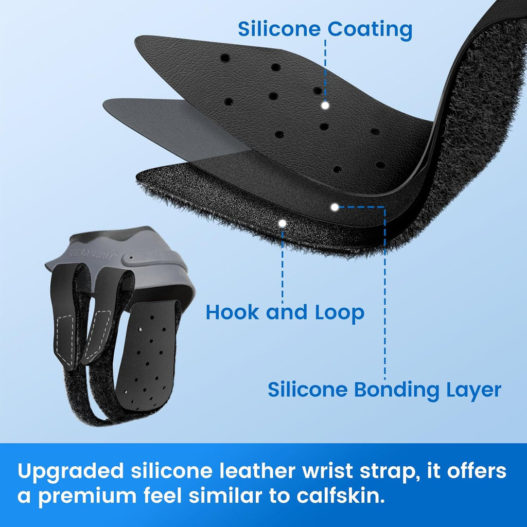 Velpeau CMC Thumb Arthritis Support Brace with Compression Sleeve and Stabilizer

