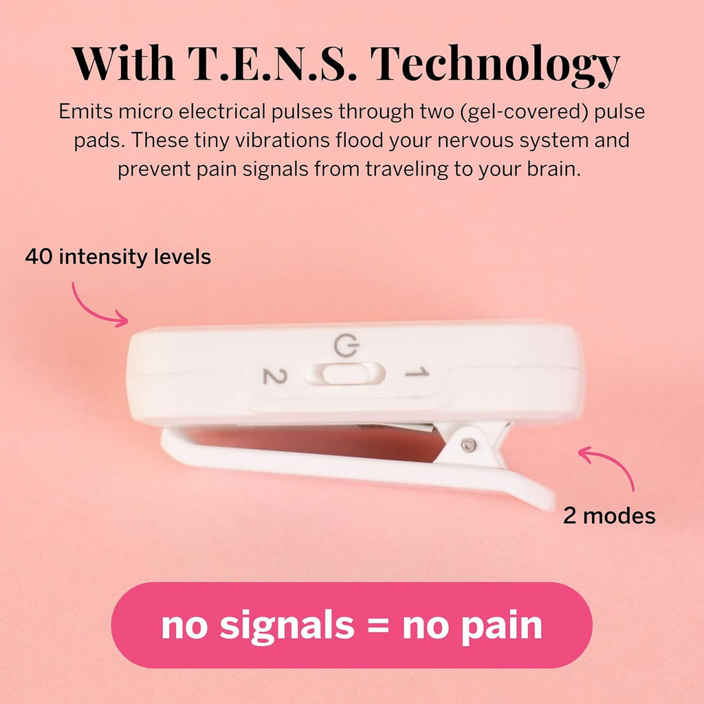 Pixie Period Pain Relief Device for Menstrual Cramps, Wearable Discreet Comfort

