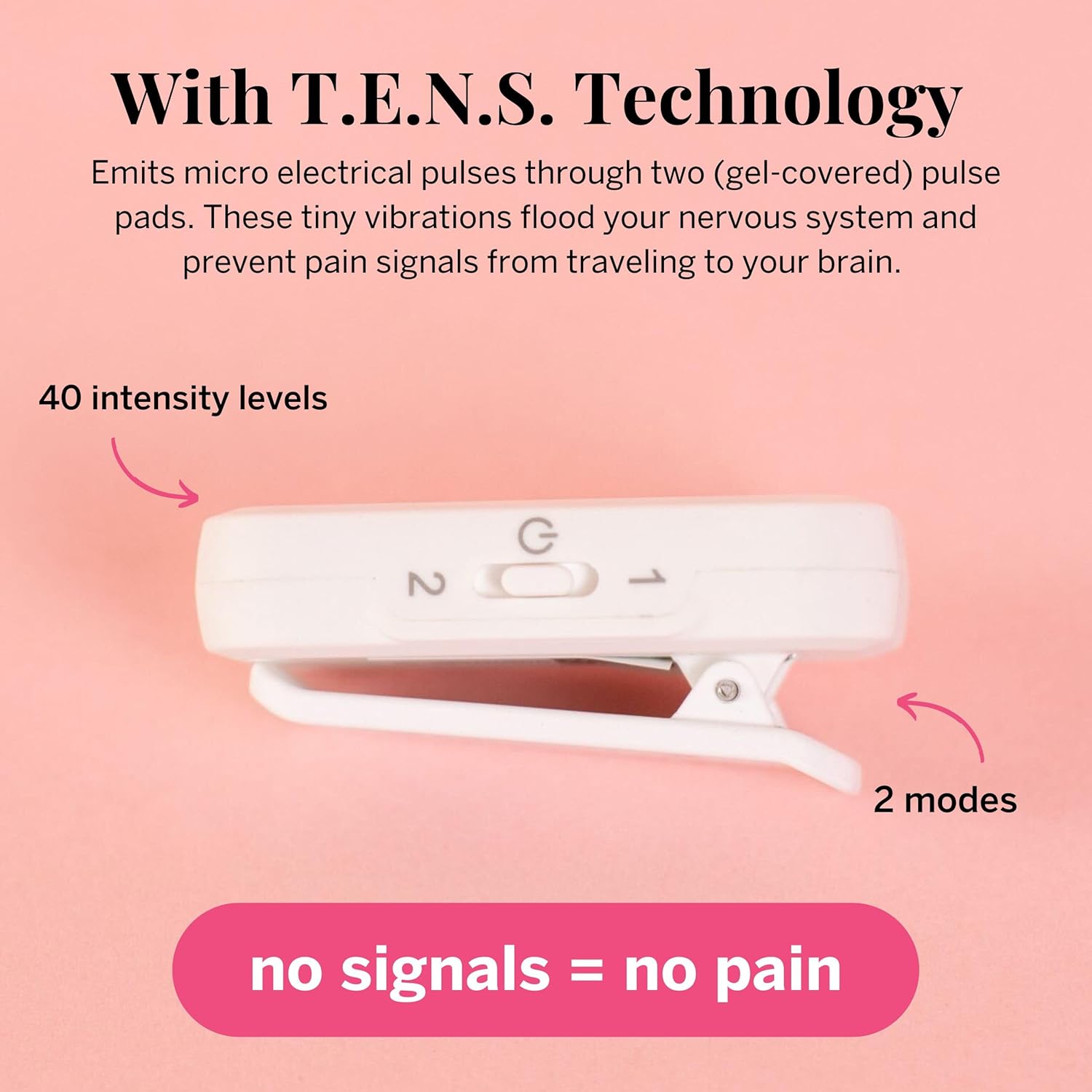 Pixie Period Pain Relief Device for Menstrual Cramps, Wearable Discreet Comfort

