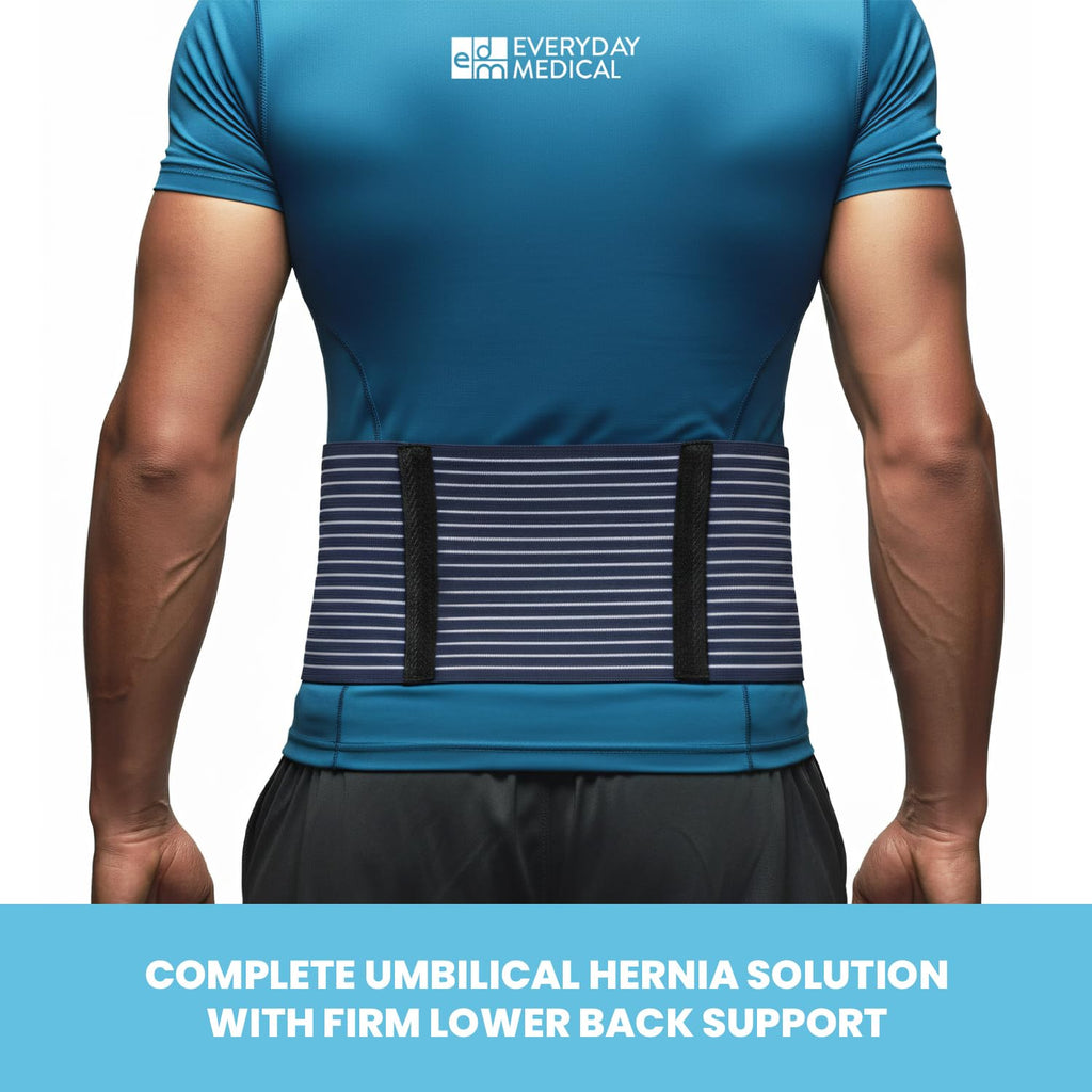 Everyday Medical Umbilical Hernia Belt for Men and Women, Abdominal Binder

