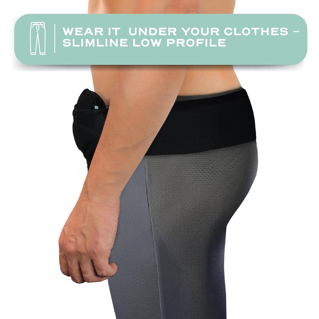 Abdomencare Inguinal Hernia Support Belt for Men & Women with 2 Compression Pads

