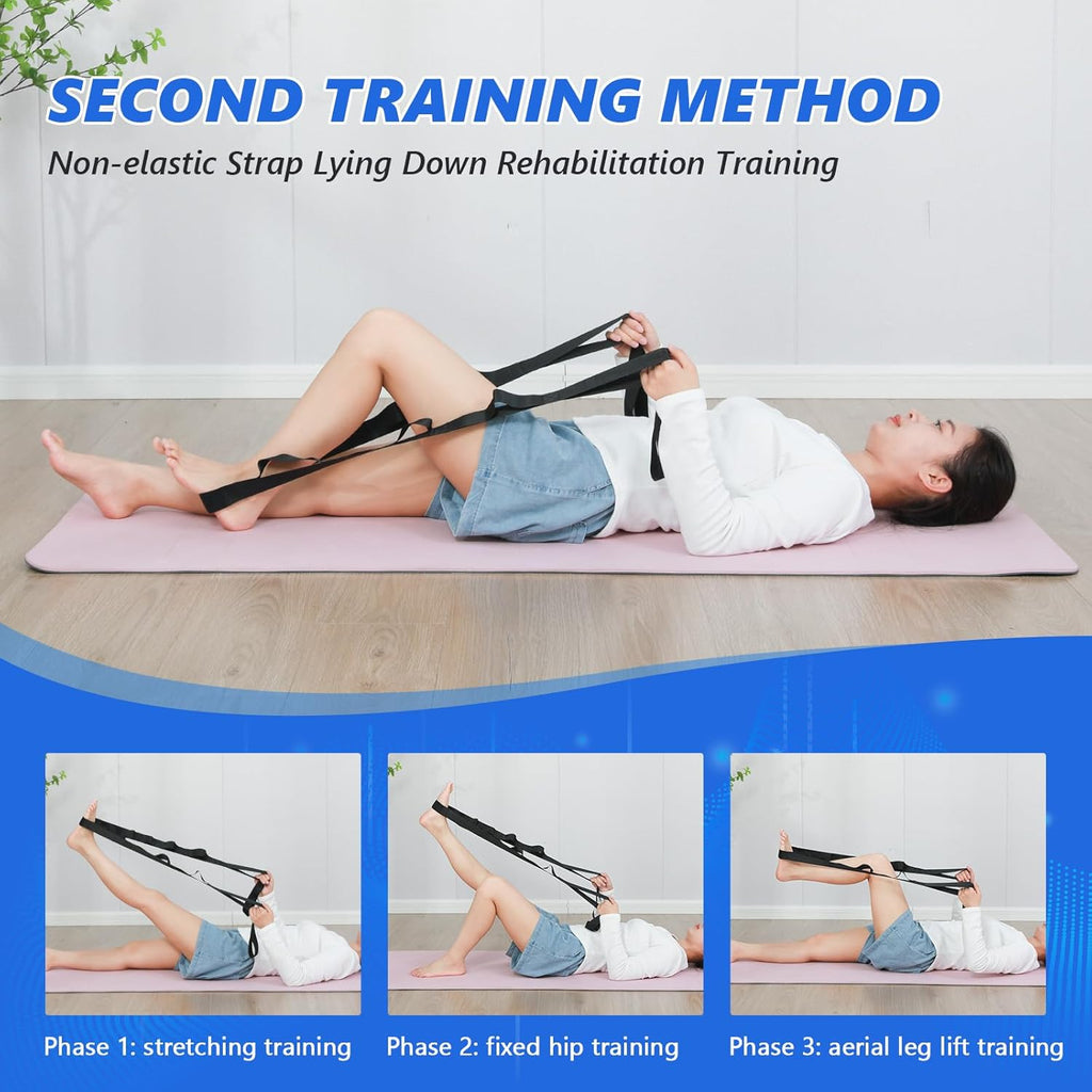 JFMkaer Knee Glider Rehabilitation Aid for Knee Replacement Recovery Physical Therapy

