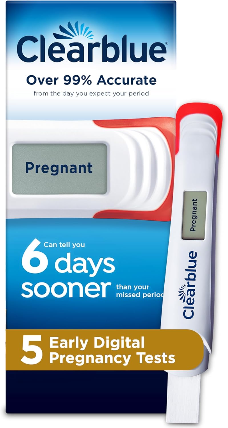Clearblue Early Digital Pregnancy Test, Home Urine hCG Test

