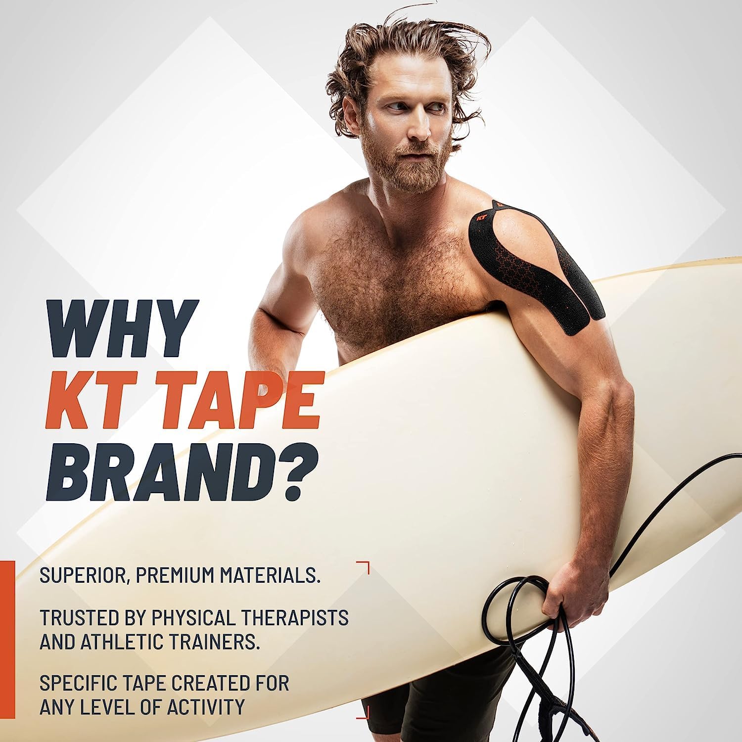 KT Tape PRO Extreme Synthetic Kinesiology Therapeutic Tape, Precut Strips

