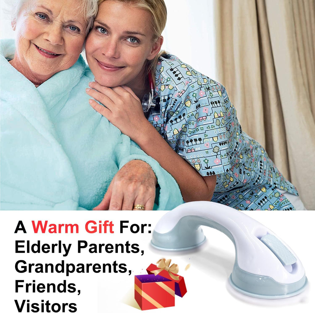 AirTight Grab Bar for Shower, ADA Compliant Suction Safety Handle for Seniors

