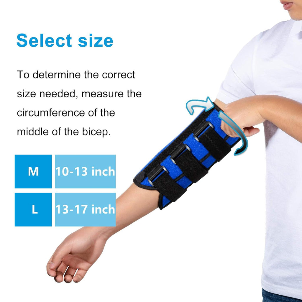 Sylong Elbow Night Splint Brace for Cubital Tunnel Syndrome Ulnar Nerve Support

