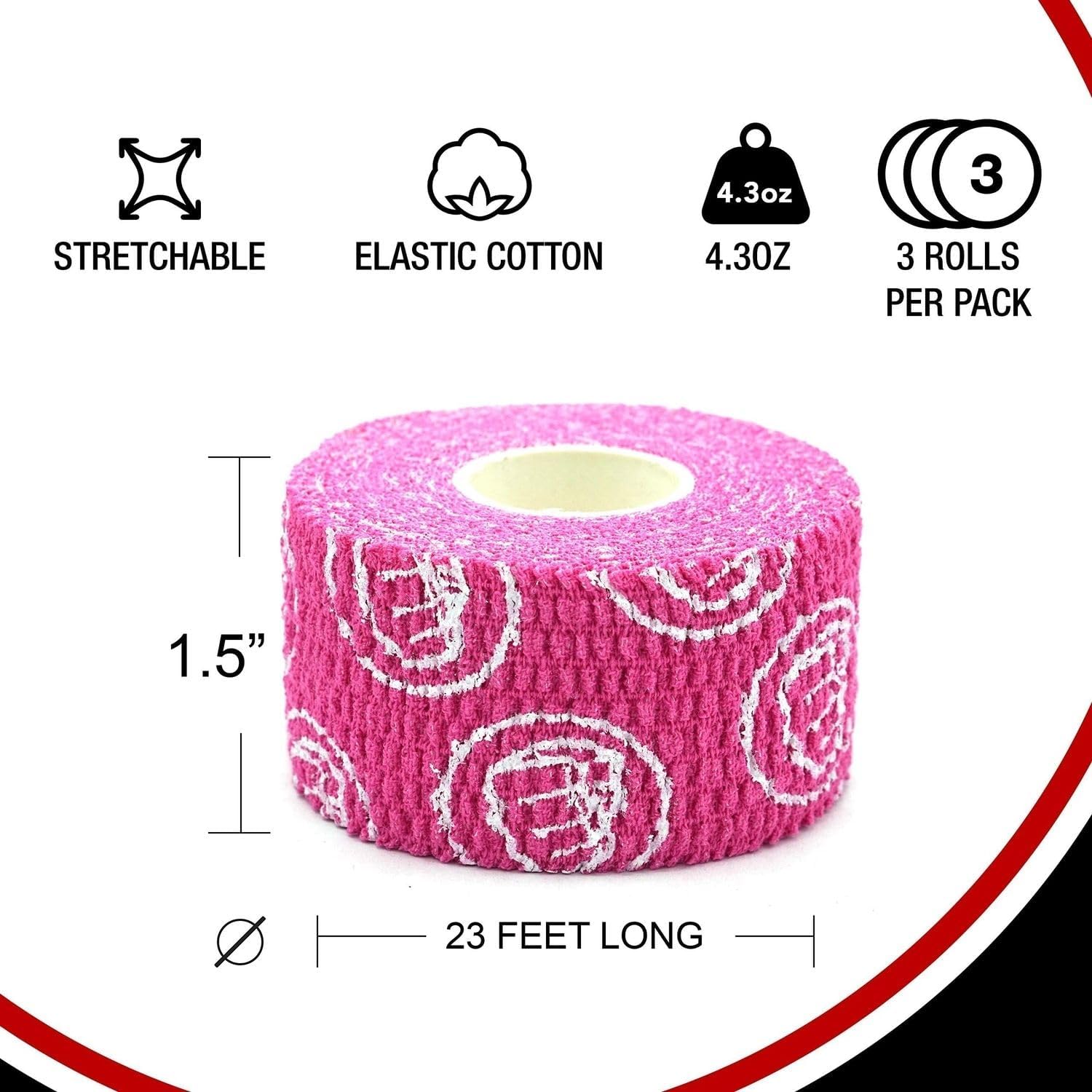 WOD Nation Hook-Grip Athletic Tape for Weightlifting Thumb and Finger Strips

