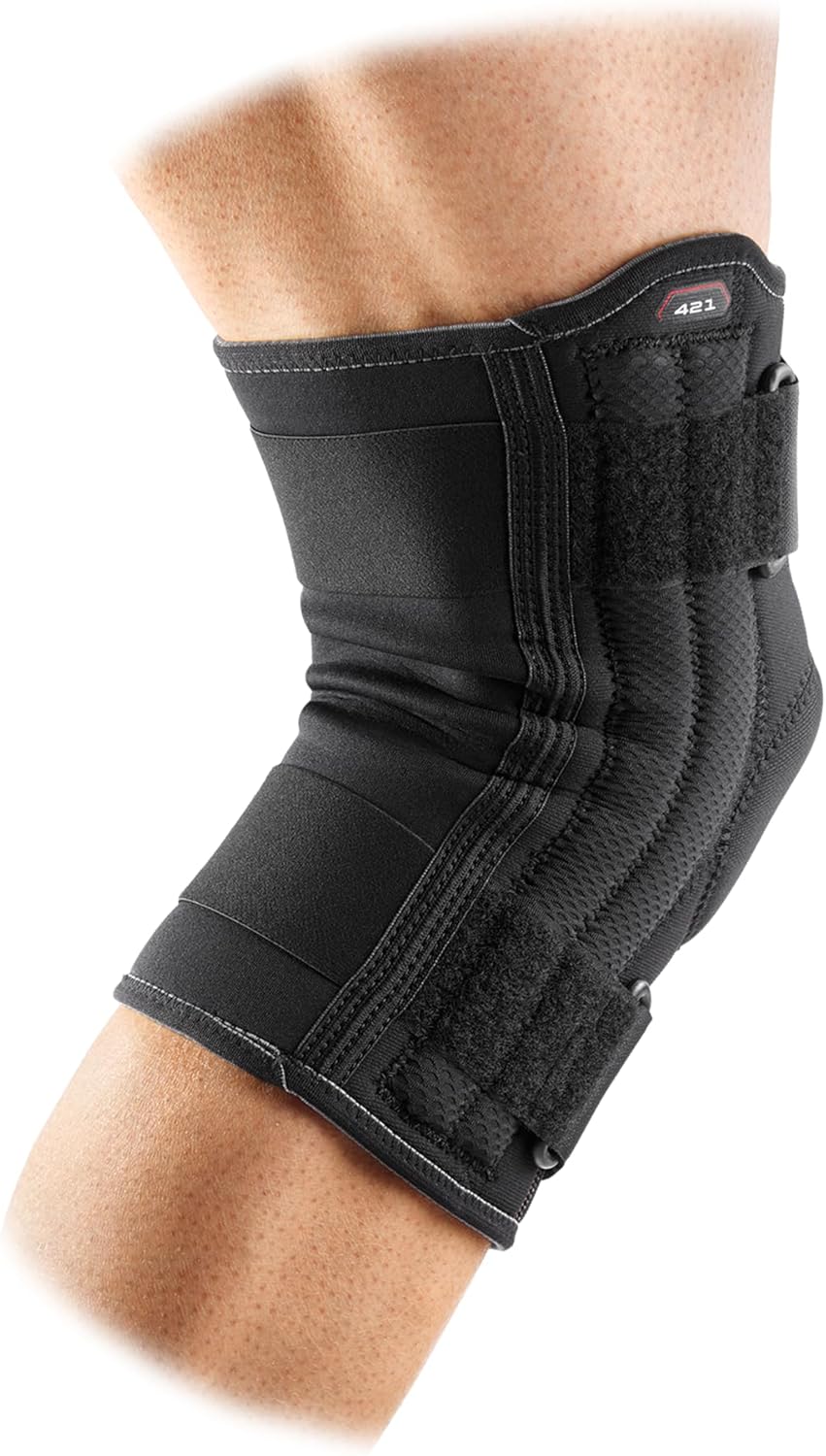 McDavid Knee Brace with Compression for Knee Support and Patella Tendon Stability

