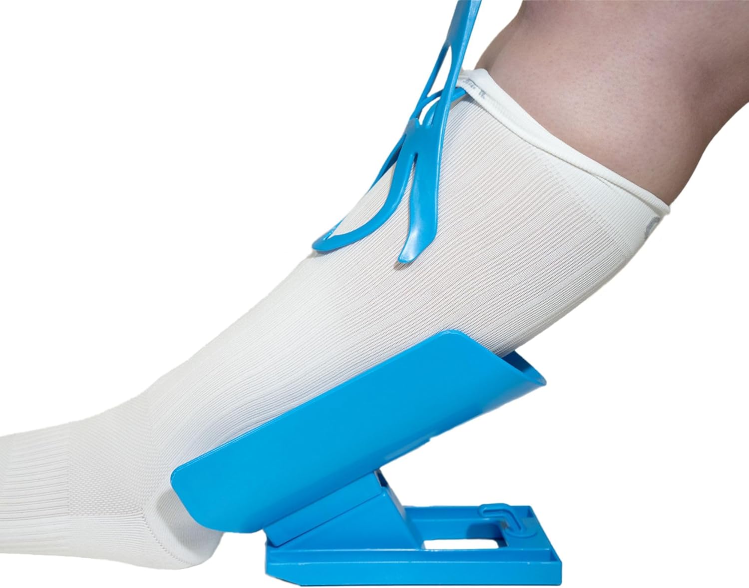 OrthoSleeve Sock Aid Device with Handle, Easy On Off Sock Assistant

