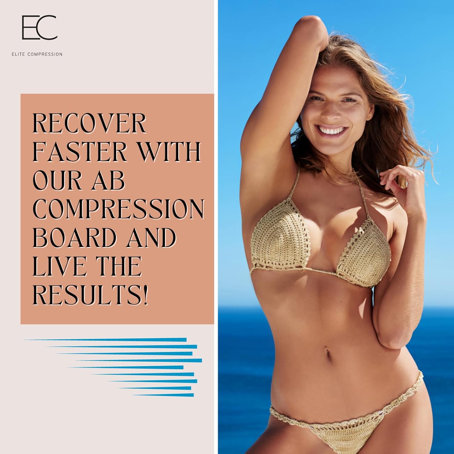 Tummy Tuck Lipo Recovery Compression Board, Post-Surgery Abdominal Shapewear

