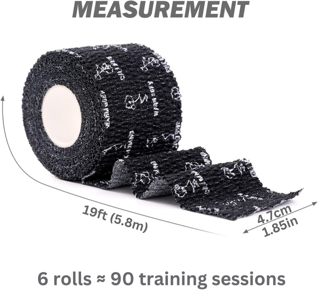 WARM BODY COLD MIND 1.85 in Hook Grip Thumb Tape for Weightlifting


