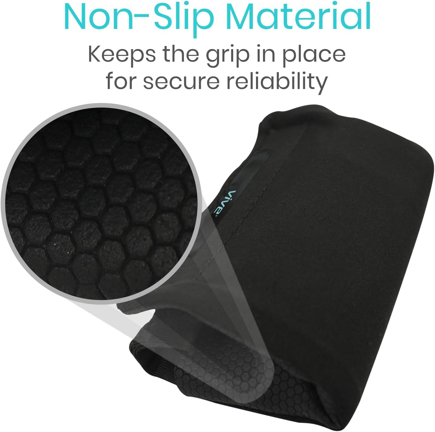 Vive Crutch Pads, Hand Grips, and Pouch Accessory Kit for Adults

