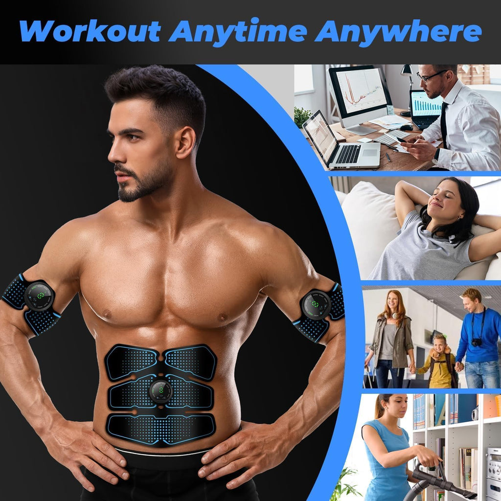 Body Control Muscle Stimulator for Arms, Abdomen, Thighs and Buttocks

