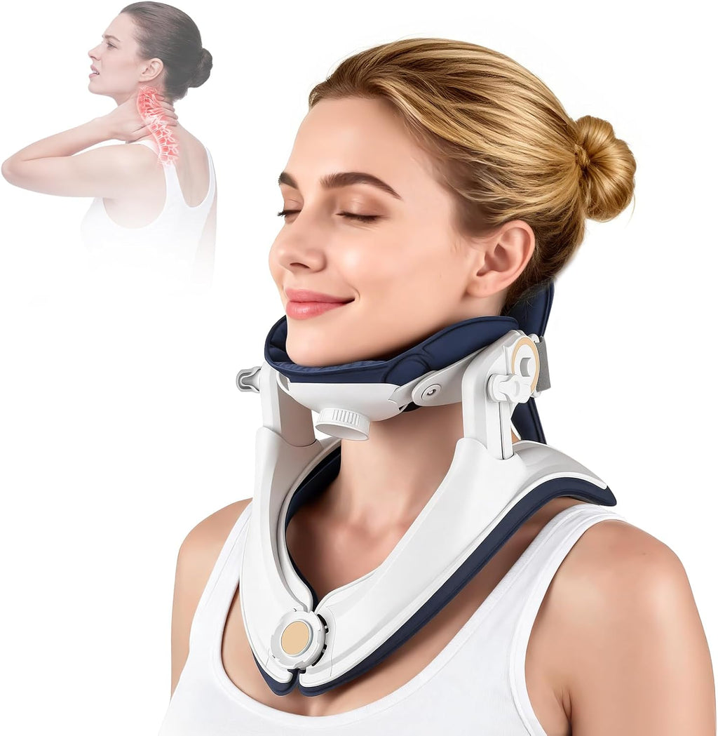 Sanivor Neck Traction Device Cervical Spine Decompression Support Brace

