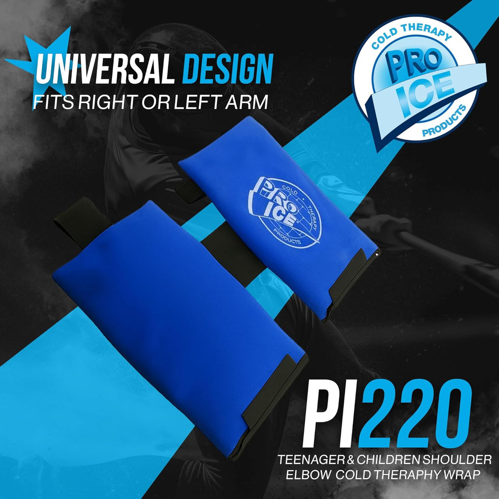 Pro Ice Shoulder & Elbow Ice Therapy Wrap with Reusable Ice Packs

