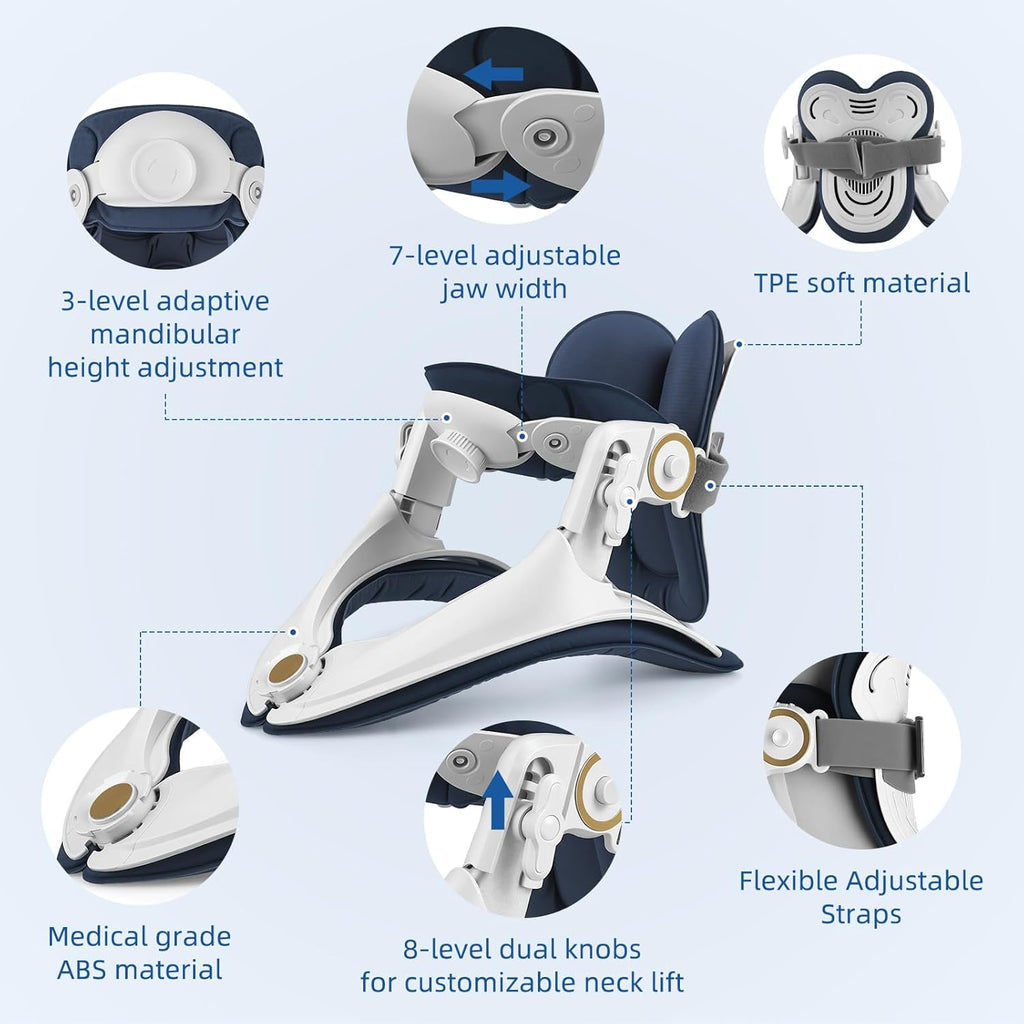 Sanivor Neck Traction Device Cervical Spine Decompression Support Brace


