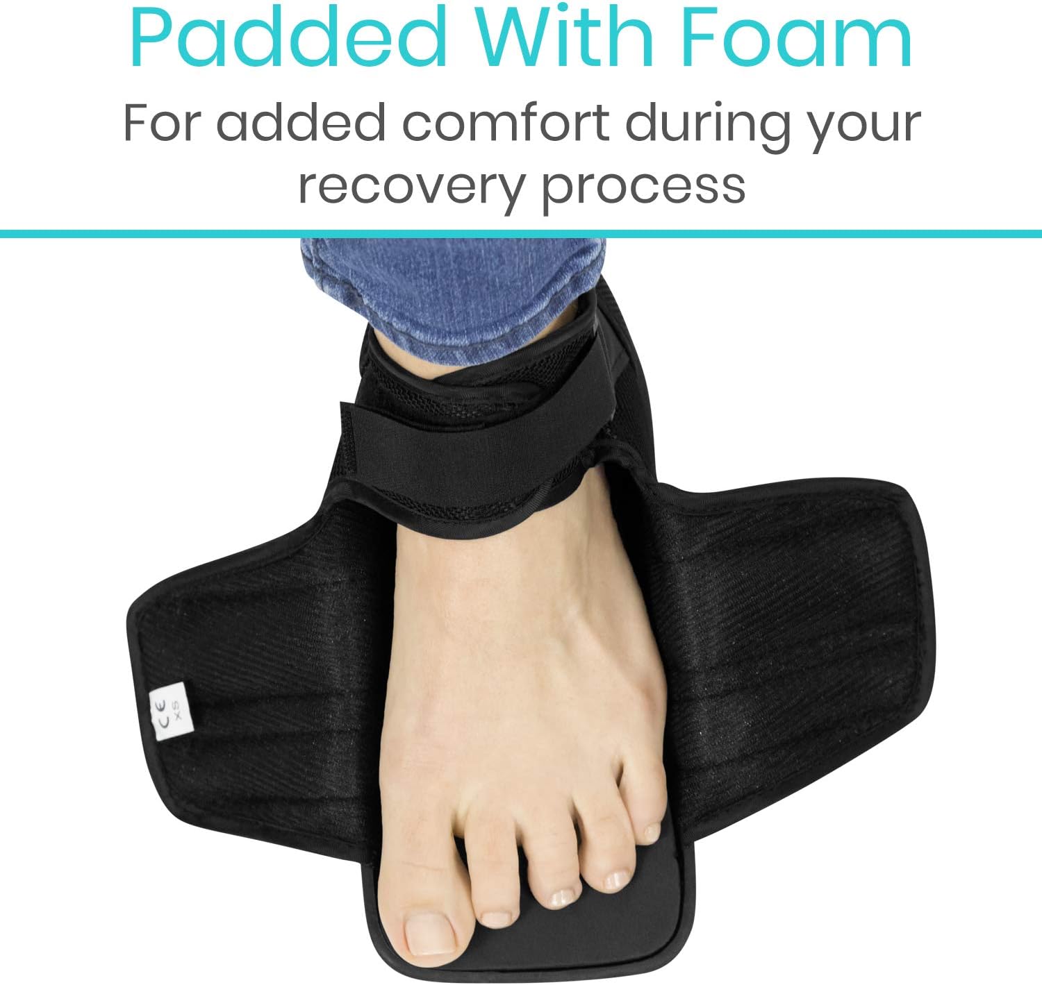 Vive Offloading Post-Op Shoe Forefront Wedge Boot for Broken Toe Recovery

