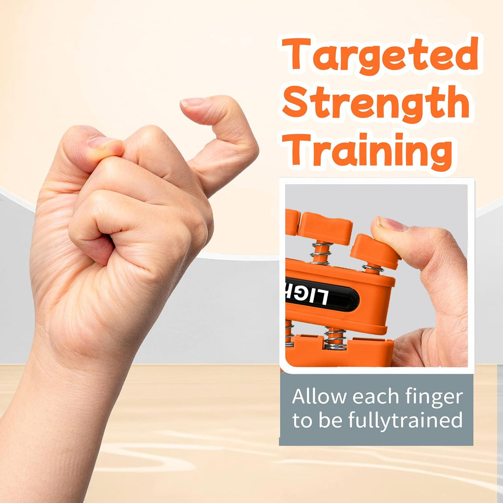 DICYWUDI Flex Therapy Bar Grip Strength Trainer for Wrist and Forearm Pain


