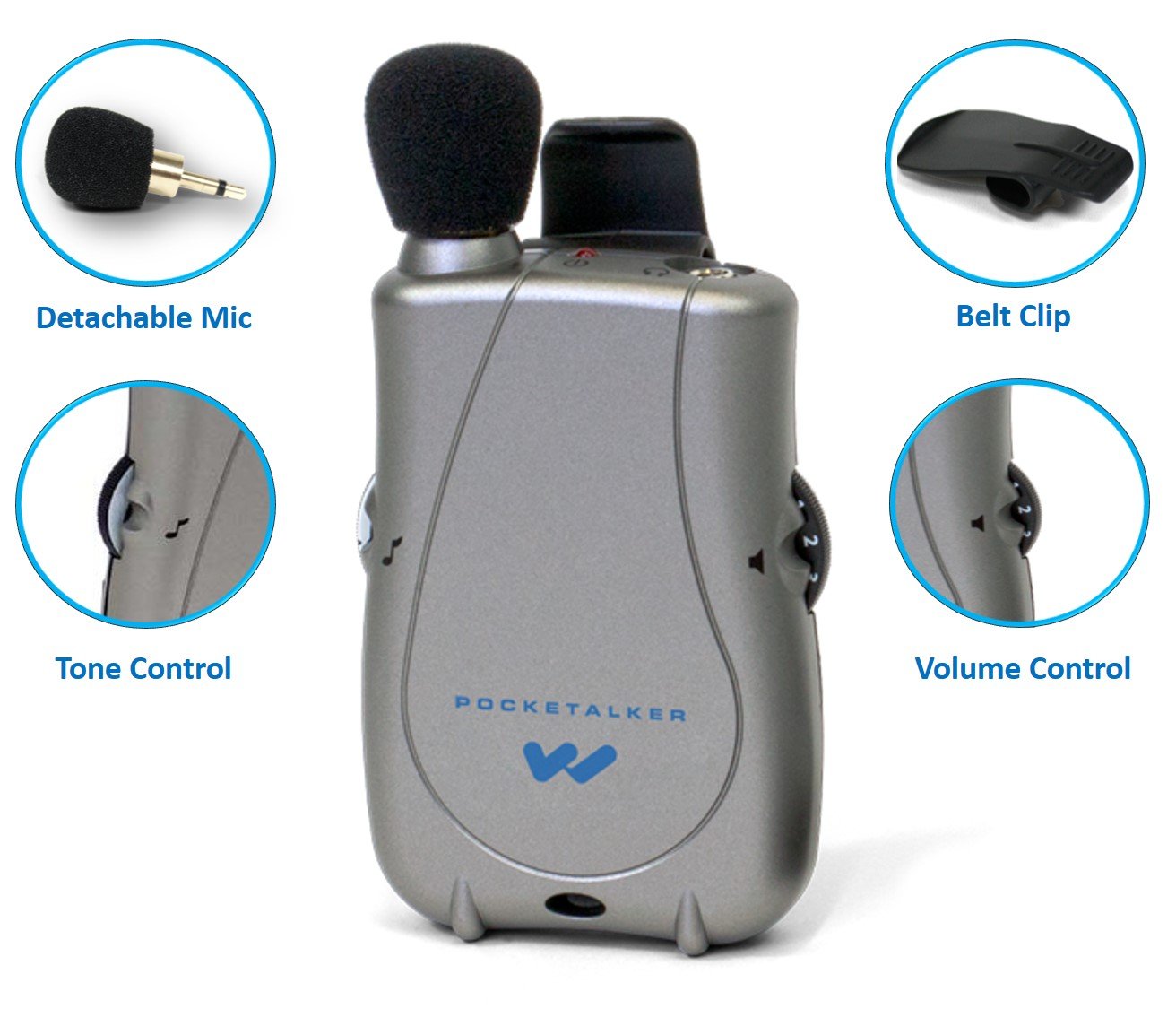 Williams Sound Pocketalker Ultra Personal Sound Amplifier with Headphones

