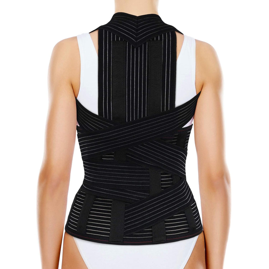ORTONYX TLSO Thoracic Back Support Brace with Removable Dorso-Lumbar Pad

