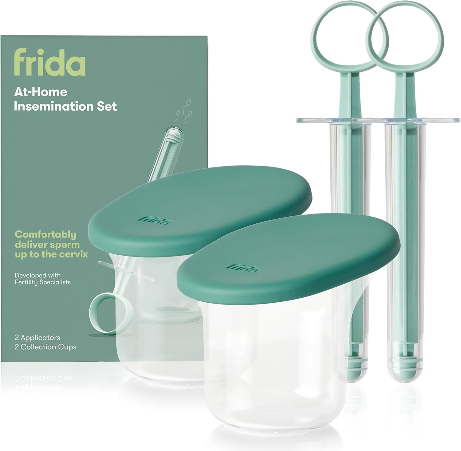 Frida Fertility At-Home Insemination Kit with Applicators and Collection Containers

